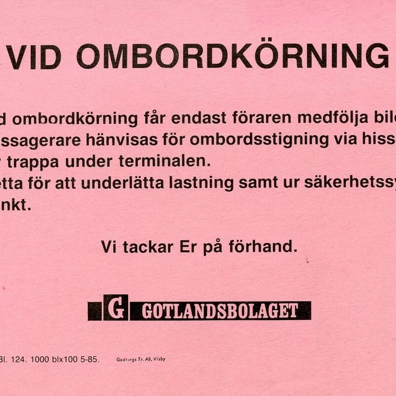 Ombordkörning