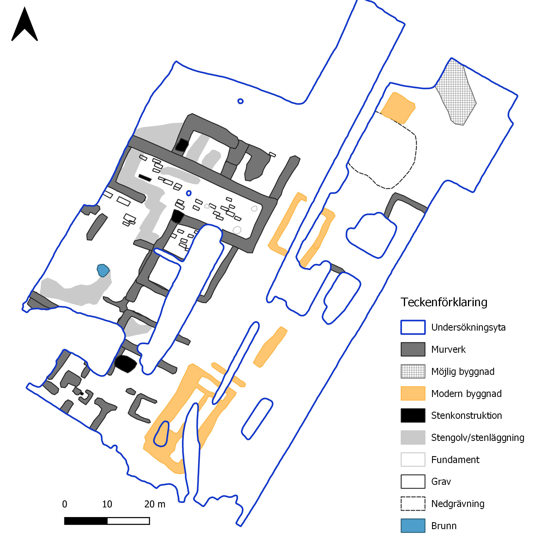 Arkeologiska lämningar vid Solberga kloster