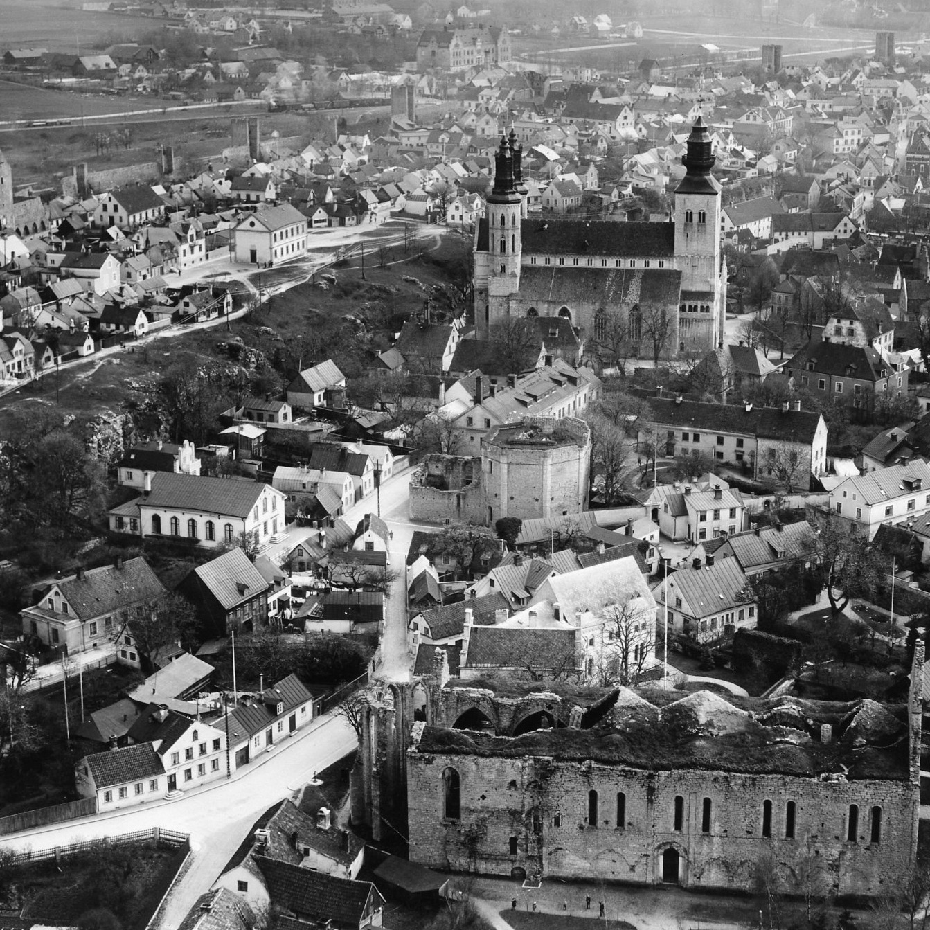 Hur såg Visby ut 1927?